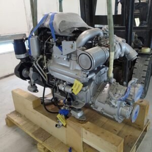 image of a yacht engine out of a boat
