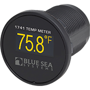 Blue Sea Systems Meter Mini OLED Temp Yellow (Bulk)