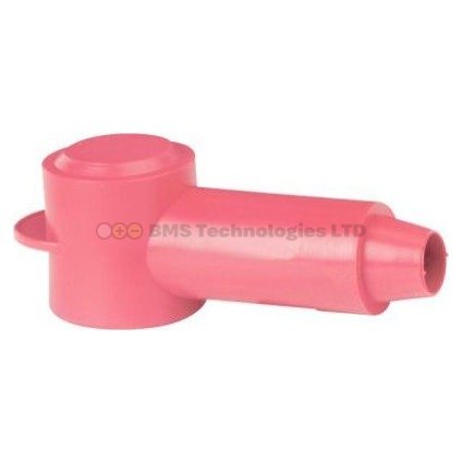 Blue Sea Systems Cable Cap 1x.500 Stud Red (Bulk)