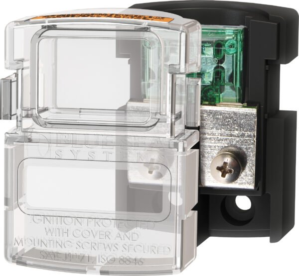 Blue Sea Systems Fuse Block MAXI IP 30–80A (replaces 5006) (Bulk)