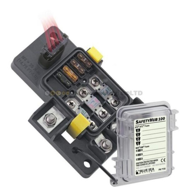 Blue Sea Systems SafetyHub 100 Fuse Block (Bulk)