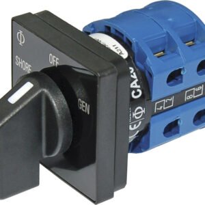 Blue Sea Systems Switch Rotary120VAC 30A OFF+2 1.91mm (Bulk)