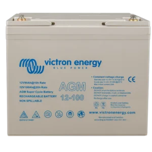 12V/100Ah AGM Super Cycle Batt. (M6)